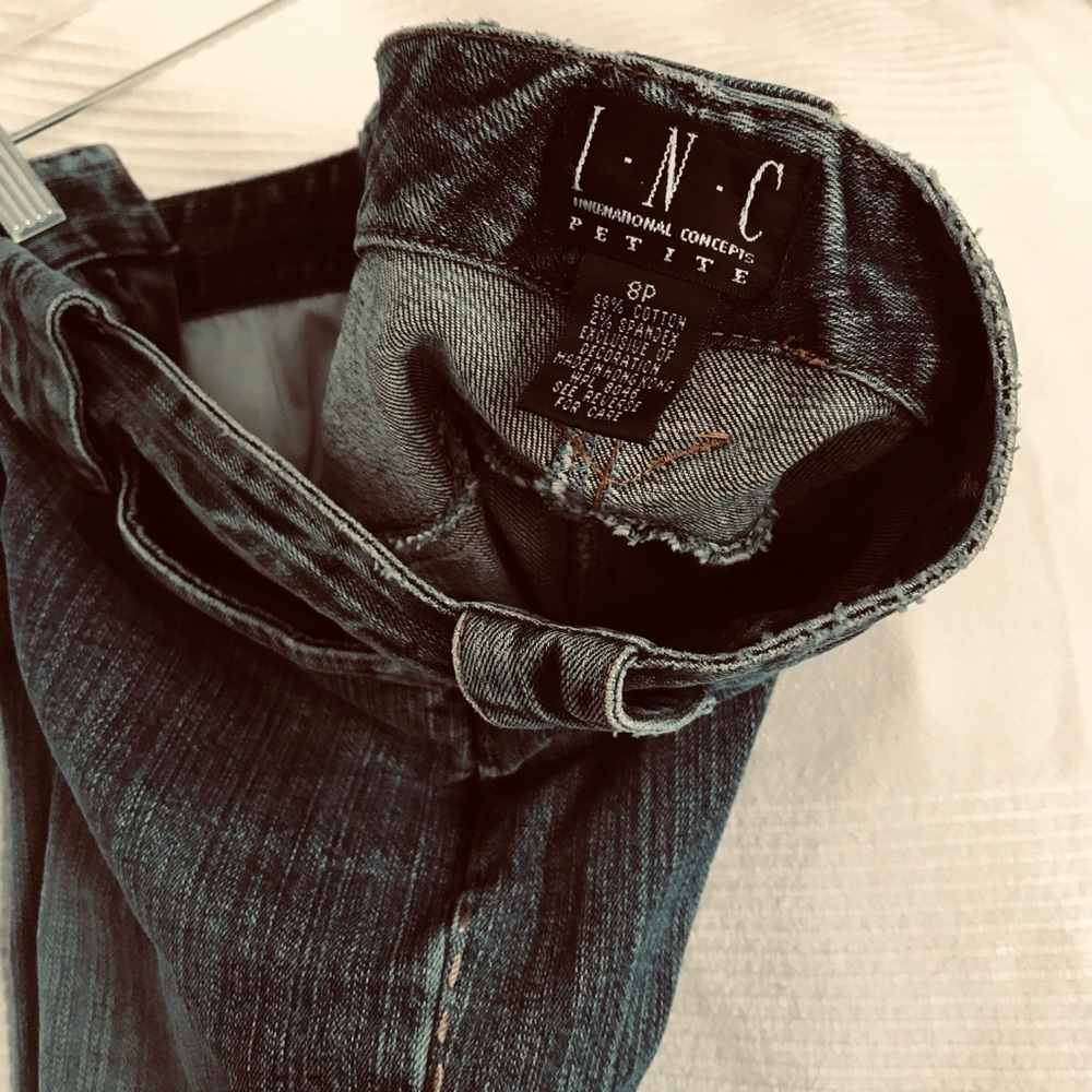 Embellished and crocheted jeans. A must have.